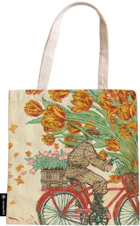 Living with Yuko / Holland Spring / Canvas Bag - 