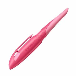 Ergonomické plnicí pero pro praváky se standardním hrotem M - růžová - 