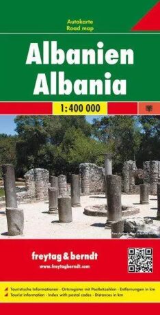 Albánie 1:400 000 / automapa + mapa pro volný čas - neuveden