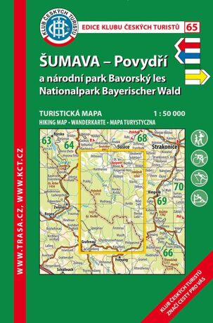 KČT 65 Šumava - Povydří a národní park Bavorský les - neuveden