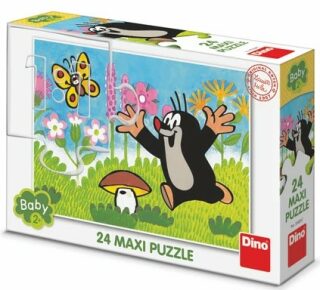 KRTEK A HOUBA 24 maxi Puzzle - Ostatní (350267) - neuveden