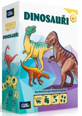 Chytré kostky Dinosauři - 