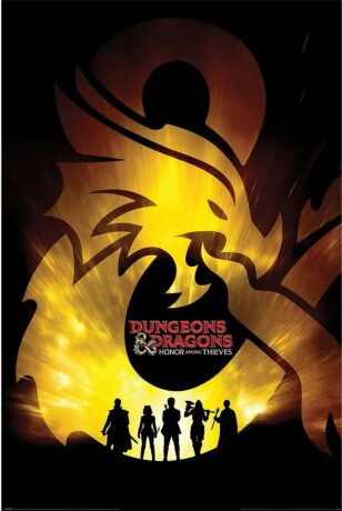 Plakát 61x91,5cm Dungeons & Dragons Movie - Ampersand Radiance - 