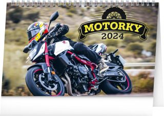 Motorky 2024 - stolní kalendář - neuveden