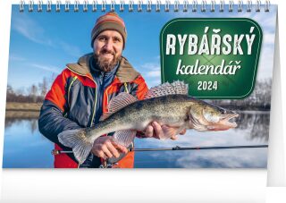 Stolní Rybářský kalendář 2024 - neuveden
