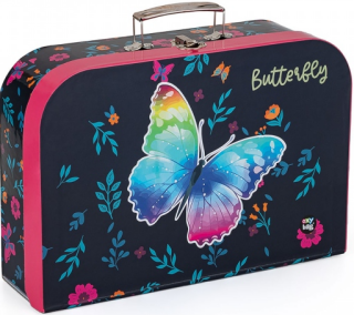 Kufřík 34 cm - Motýl - neuveden