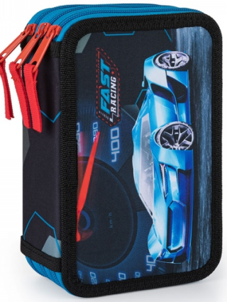 Oxybag Penál 3 patrový - Auto 2023 - neuveden