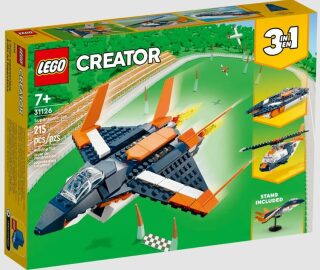 LEGO Creator 3v1 31126 Nadzvukový tryskáč - 