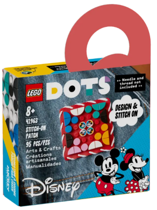 LEGO DOTS 41963 Nášivka Myšák Mickey a Myška Minnie - 