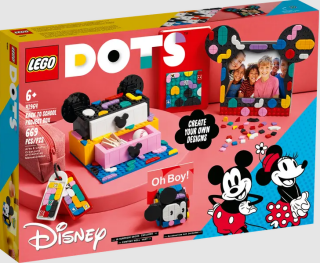 LEGO DOTS 41964 Školní boxík Myšák Mickey a Myška Minnie - 