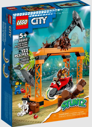 LEGO City 60342 Žraločí kaskadérská výzva - 
