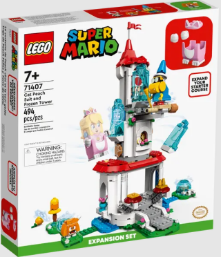 LEGO Super Mario 71407 Kočka Peach a ledová věž – rozšiřující set - 