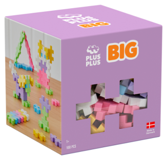 Plus-Plus stavebnice - BIG Pastel Mix 100 dílků - neuveden
