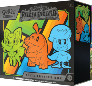 Pokémon TCG SV02 Paldea Evolved - Elite Trainer Box - neuveden