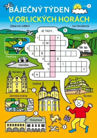 Báječný týden v Orlických horách - Zábavné luštění - Iva Nováková