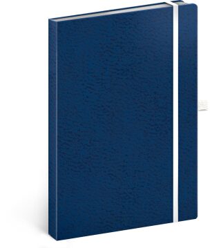Notes - Vivella Classic modrý/bílý, tečkovaný, 15 x 21 cm - neuveden
