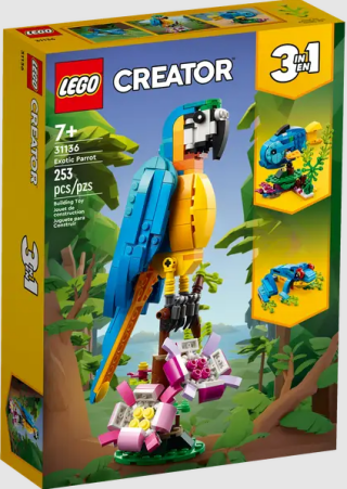 LEGO Creator 3v1 31136 Exotický papoušek - 