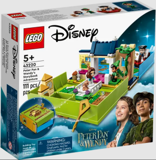 LEGO Disney 43220 Petr Pan a Wendy a jejich pohádková kniha dobrodružství - 