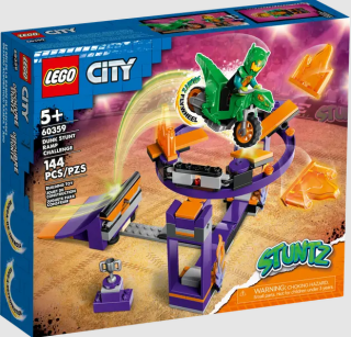 LEGO City 60359 Kaskadérská výzva s rampou a obručí - 