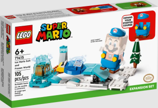 LEGO Super Mario 71415 Ledový Mario a zmrzlý svět – rozšiřující set - 