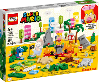 Tvořivý box – set pro tvůrce - LEGO Super Mario (71418) - 