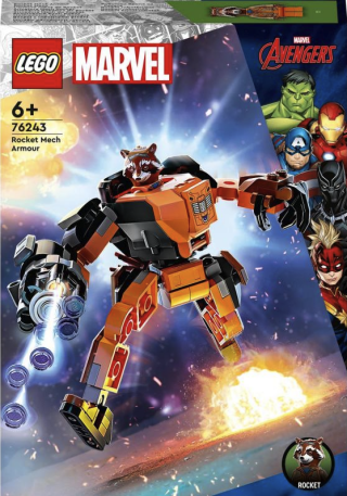 Rocket v robotickém brnění -EGO® Marvel (76243) - 