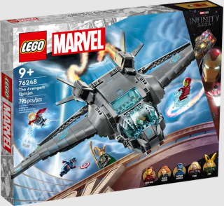 LEGO Marvel 76248 Stíhačka Avengers Quinjet - 