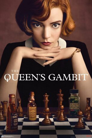 Plakát 61x91,5cm - Queens Gambit - Key Art - 