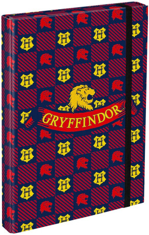Desky na školní sešity A4 Harry Potter Nebelvír - neuveden