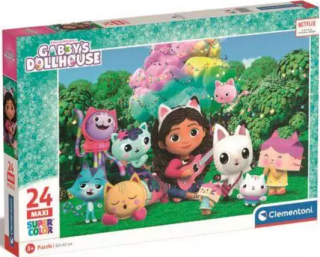 Puzzle Gábinin kouzelný domek Maxi 24 dílků - neuveden