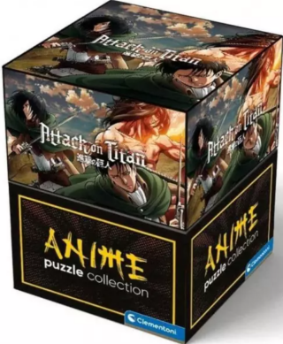 Clementoni Puzzle Anime Collection: Attack on Titan 500 dílků - neuveden