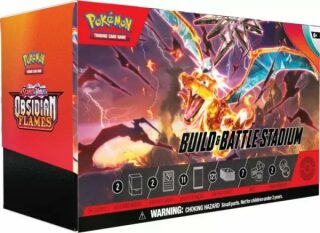 Pokémon TCG: Scarlet & Violet 03 Obsidian Flames - Build & Battle Stadium - neuveden