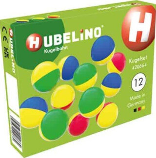 HUBELINO Kuličky dvojbarevné 12 ks - 