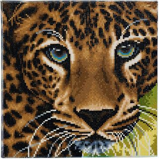 Crystal Art plátno Leopard - 