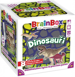 BrainBox - dinosauři (postřehová a vědomostní hra) - neuveden