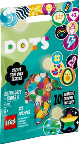 DOTS doplňky – 5. série - LEGO DOTS (41932) - 