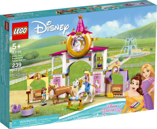 LEGO Disney Princess 43195 Královské stáje Krásky a Lociky - 