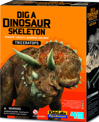 4M Dinosauří kostra - Triceratops (603228) - 