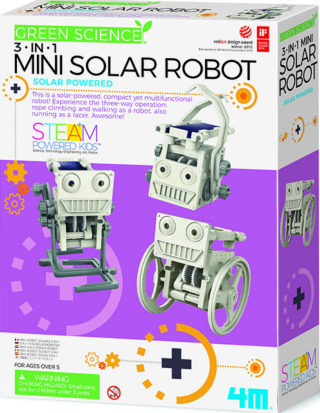 4M Green Science Solární robot 3 v 1 (603377) - 