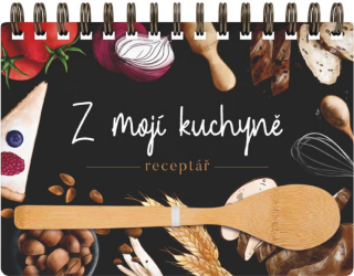 Kniha na recepty MFP s vařečkou 2, 220x158mm, 80 listů, - 