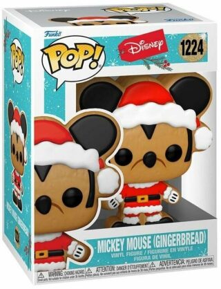Funko POP Disney: Holiday - Santa Mickey (gingerbread) - neuveden