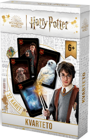 BETEXA Harry Potter - Kvarteto - karetní hra - neuveden