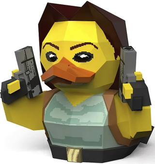 Tubbz kachnička Lara Croft (první edice) - neuveden