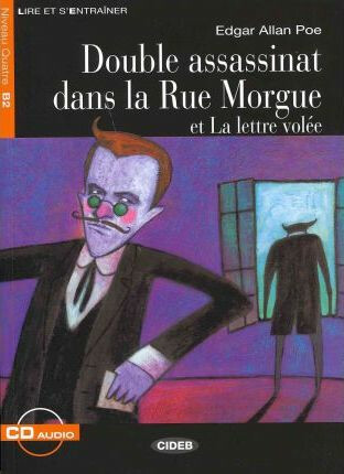 BLACK CAT - Double assassinat dans la Rue Morgue et La lettre volée + CD (B2) - Edgar Allan Poe