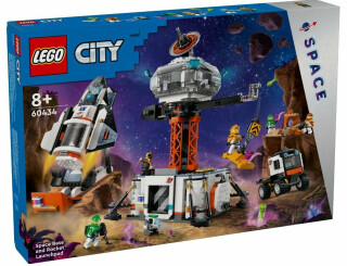 Vesmírná základna a startovací rampa pro raketu - LEGO City (60434) - 