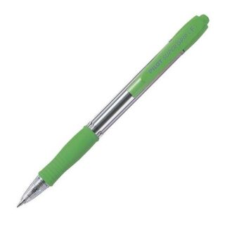 Kuličkové pero Pilot Super Grip světle zelené - 
