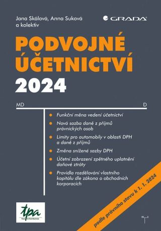 Podvojné účetnictví 2024 - Anna Suková,doc. Ing. Jana Skálová Ph.D.