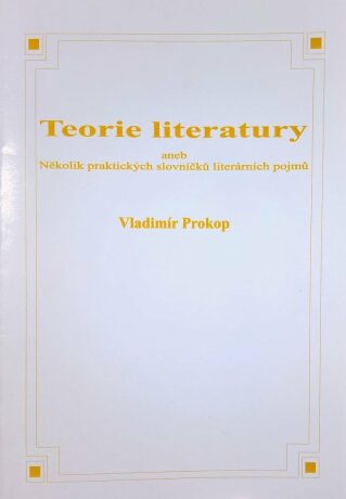 Teorie literatury - Vladimír Prokop
