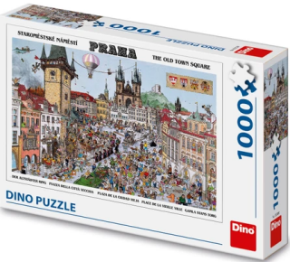 Puzzle Staroměstské náměstí 1000 dílků - neuveden