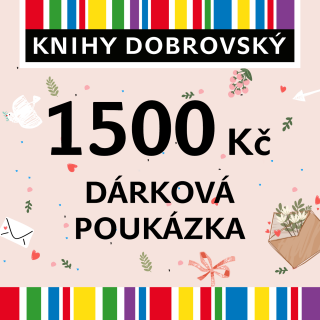 Valentýnská elektronická dárková poukázka 1500 Kč - 